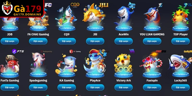 Thế giới đại dương rực rỡ sắc màu hiện ra đầy lôi cuốn tại bắn cá GA179