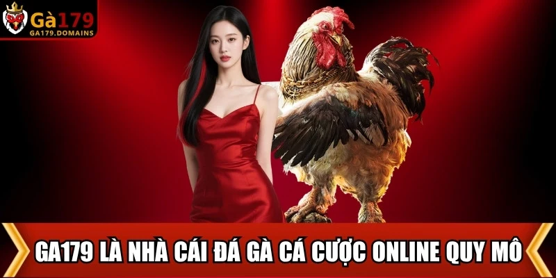 GA179 là nhà cái đá gà cá cược online quy mô nhất thị trường