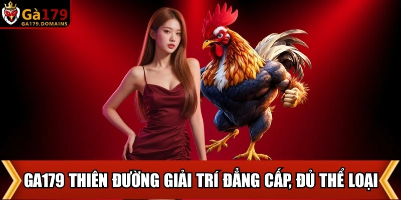 GA179 là thiên đường giải trí trực tuyến đẳng cấp, đủ thể loại